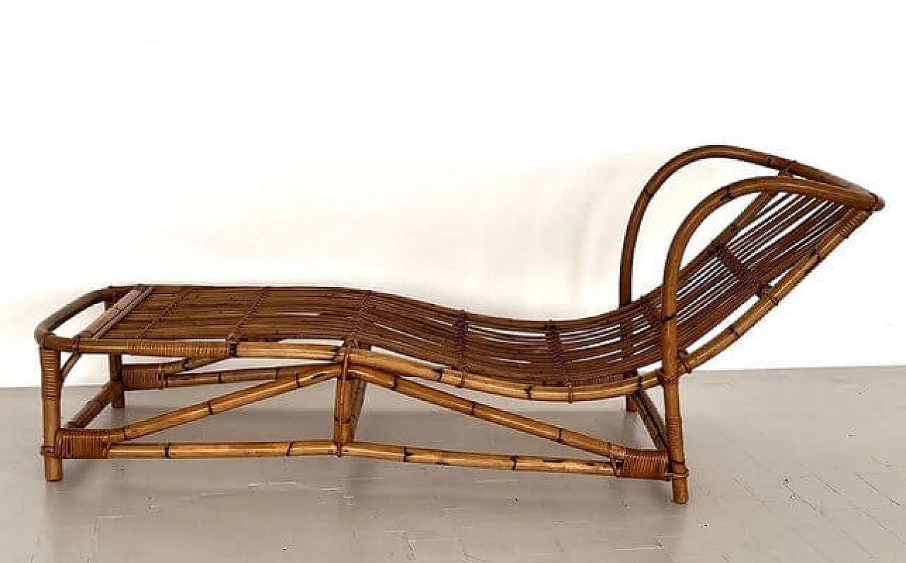 Bamboo daybed, 1960s 16