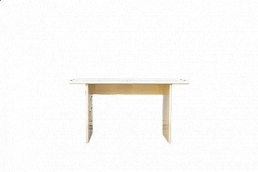 White lacquered console table by Giotto Stoppino for Acerbis, 1970s