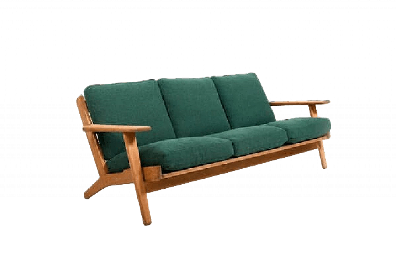 GE-290/3 sofa by Hans J. Wegner for Getama, 1950s 15