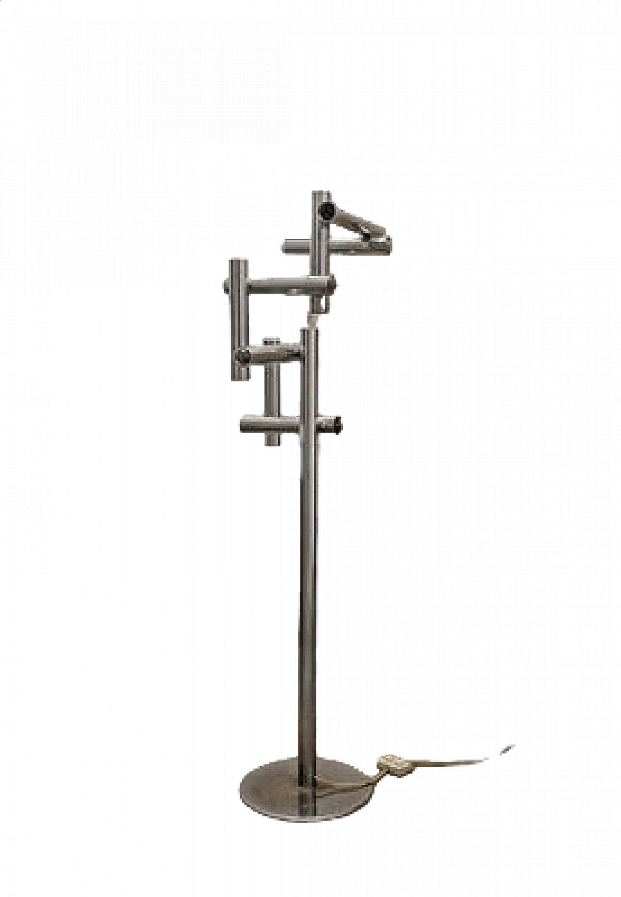 Floor lamp in steel by Goffredo Reggiani for Reggiani, 1970s 8