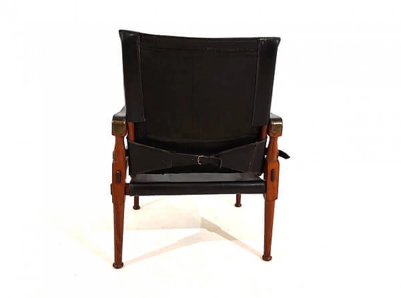 Roorkee Campaign Safari armchair by Hayat Brothers, 1960s 6