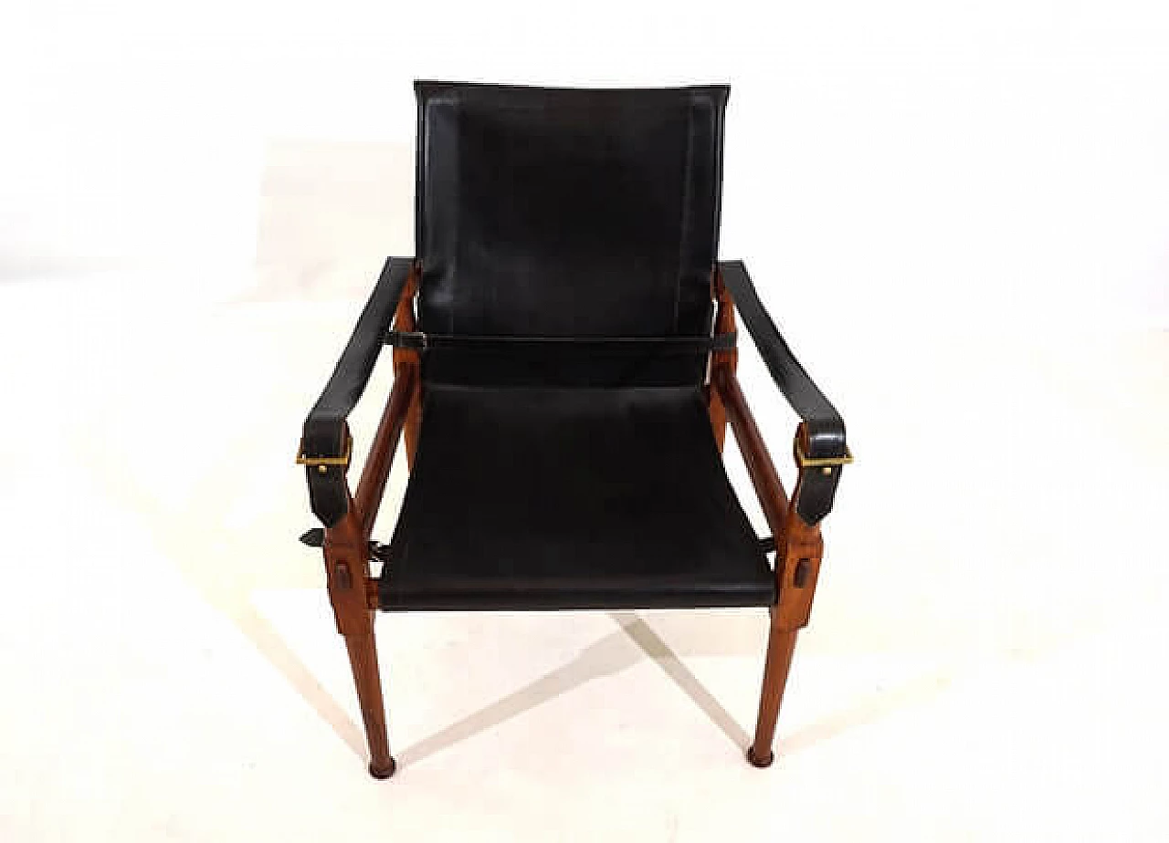 Roorkee Campaign Safari armchair by Hayat Brothers, 1960s 15