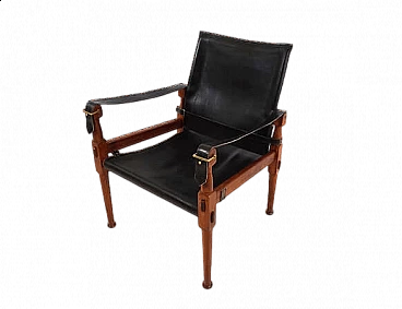 Roorkee Campaign Safari armchair by Hayat Brothers, 1960s