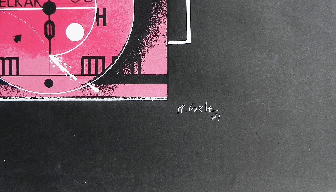 Geometrie falliche, serigrafia, 1971 4