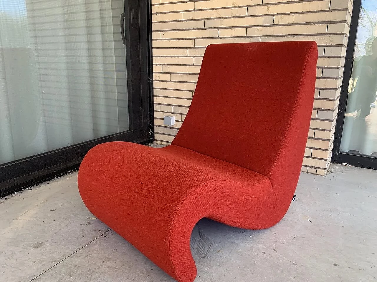 Coppia di poltrone Amoebe di Verner Panton per Vitra 5