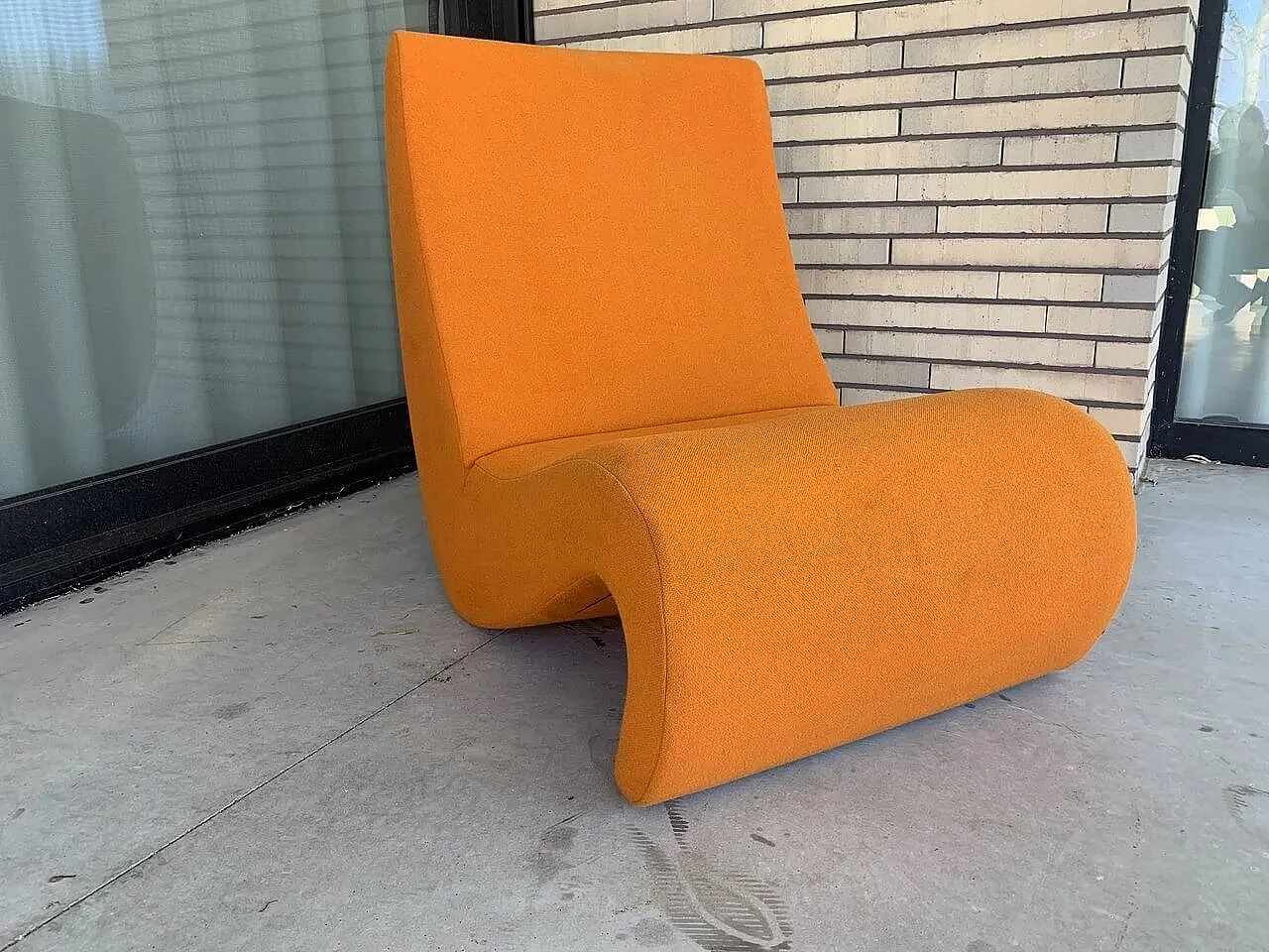 Coppia di poltrone Amoebe di Verner Panton per Vitra 6