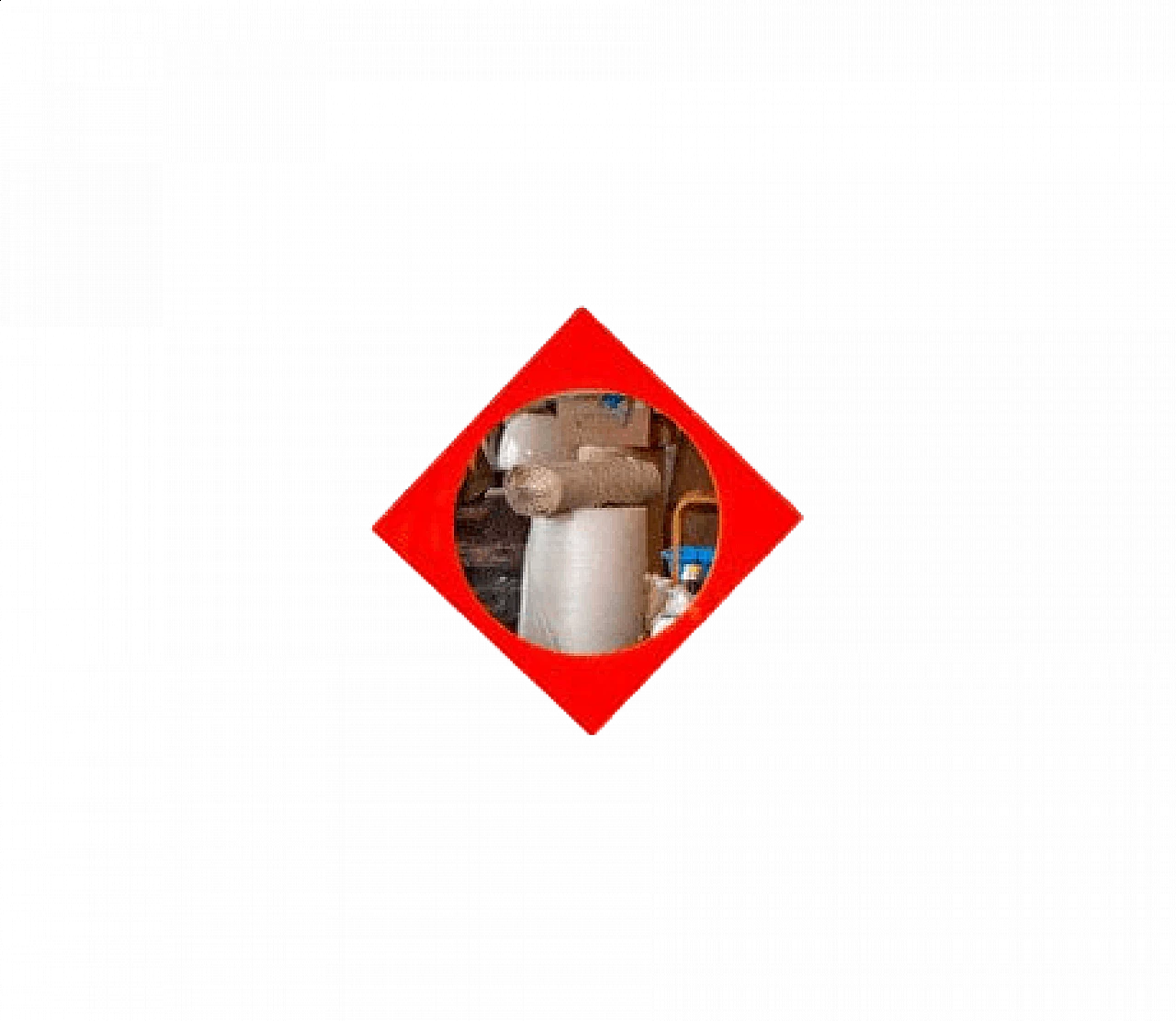 Specchio 4724/5 di Gino Colombini per Kartell, 1972 6