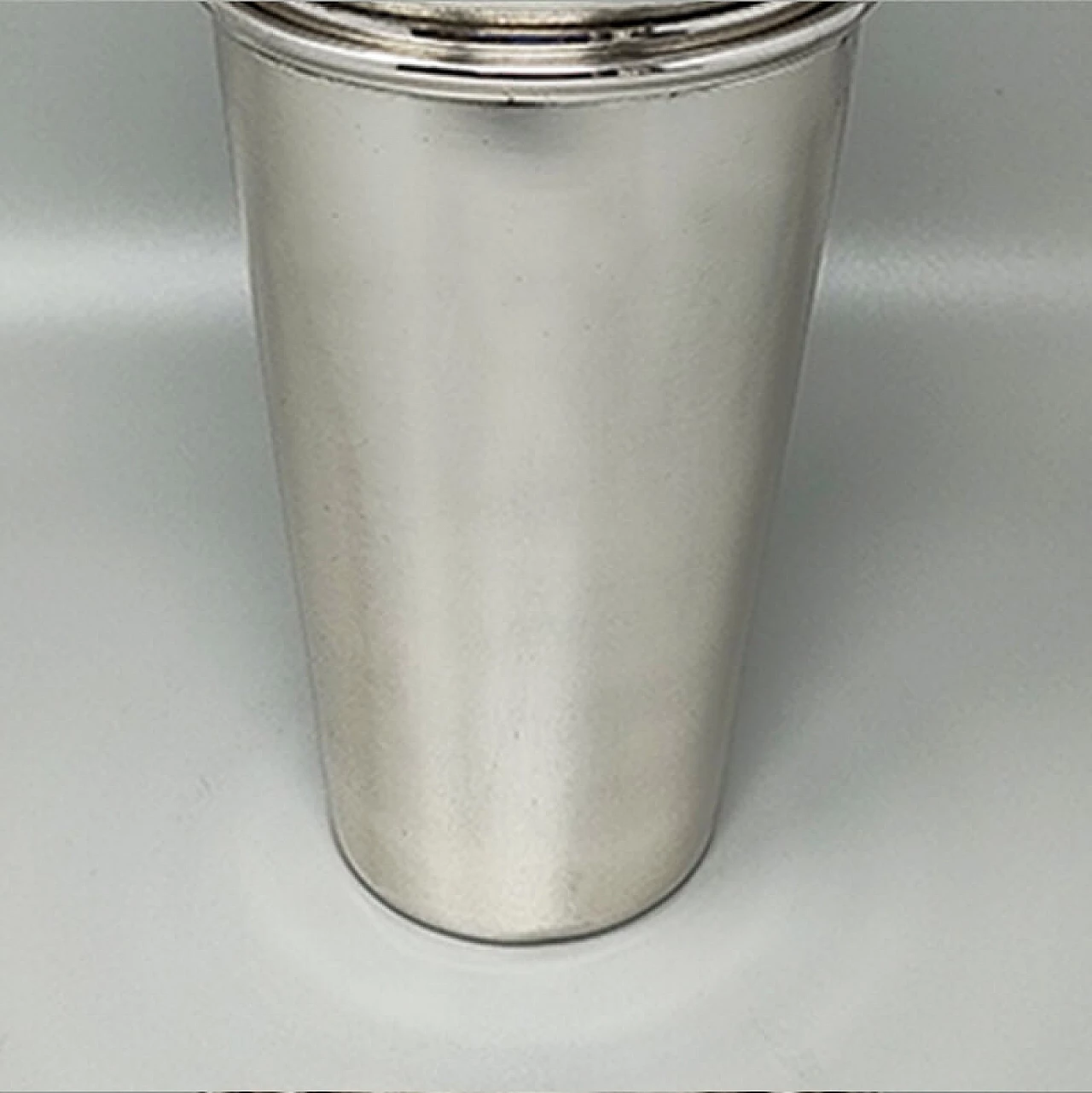 Stainless steel Parisienne cocktail shaker, 1960s 5