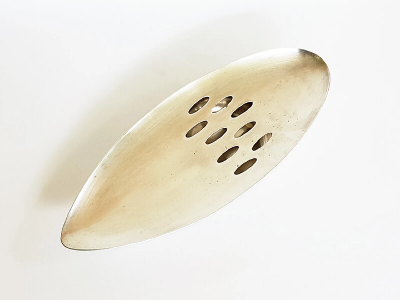 Pesciera in metallo placcato argento di Lino Sabattini per Christofle, anni '60 8