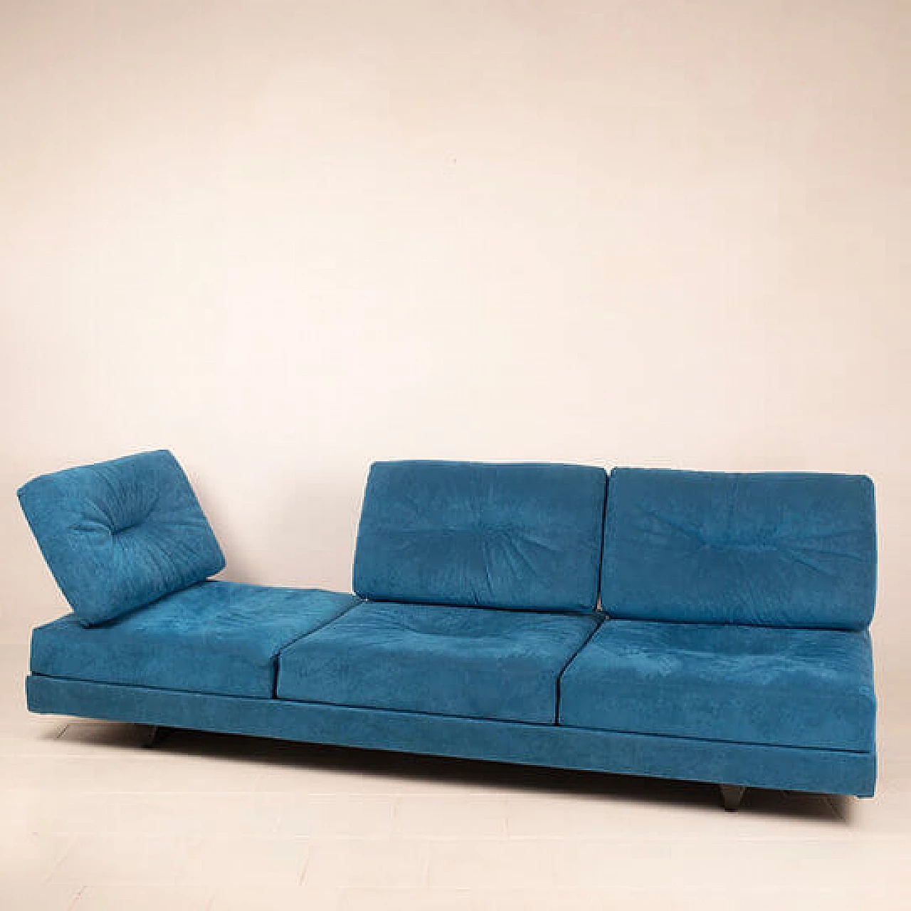 Editor three-seater sofa by Mauro Lipparini for Saporiti Italia, 1970s 1