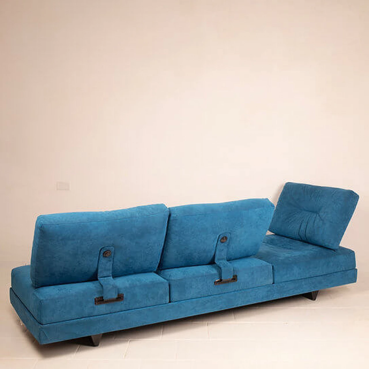 Editor three-seater sofa by Mauro Lipparini for Saporiti Italia, 1970s 9