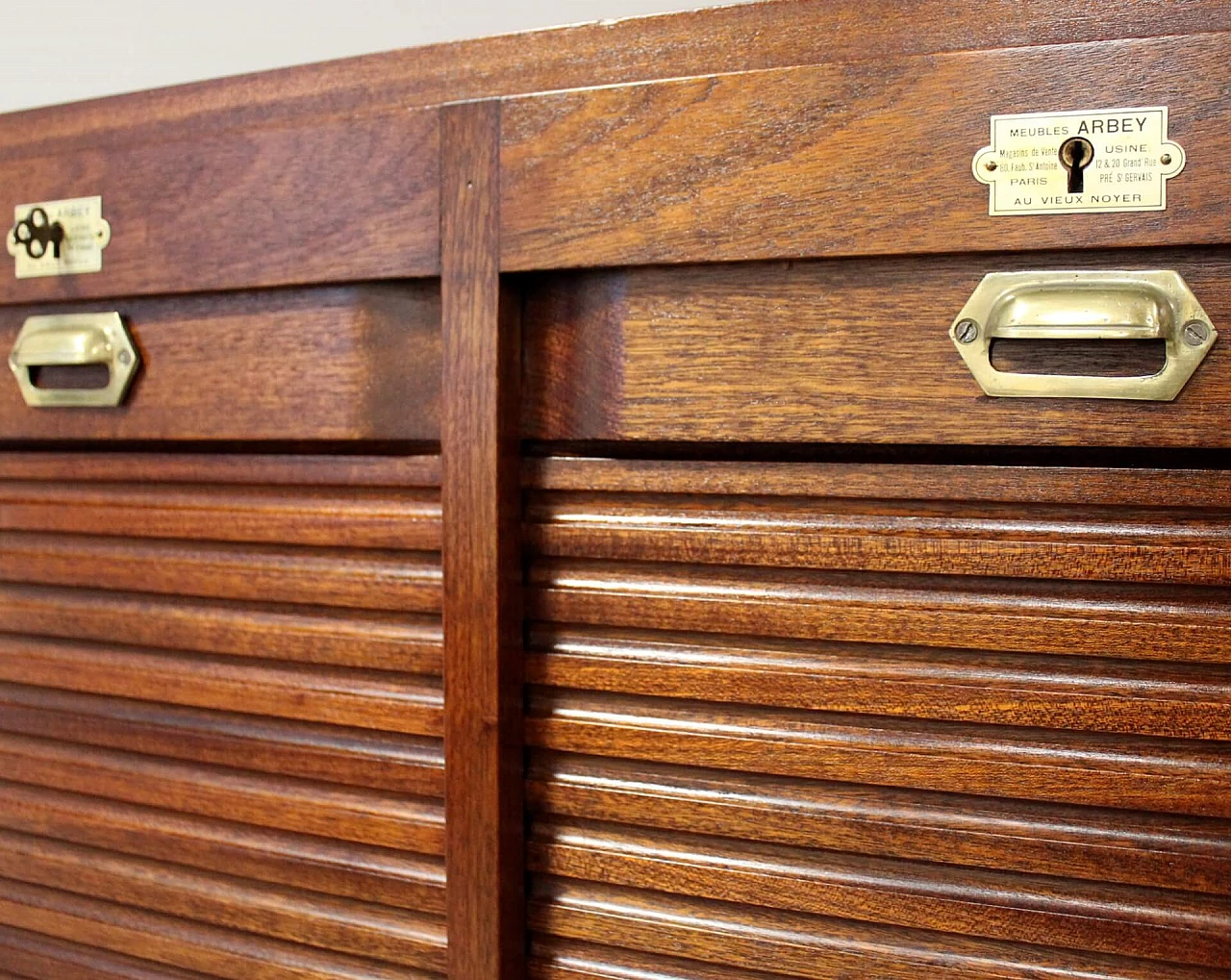 Mahogany shutter box, early 20th century 7