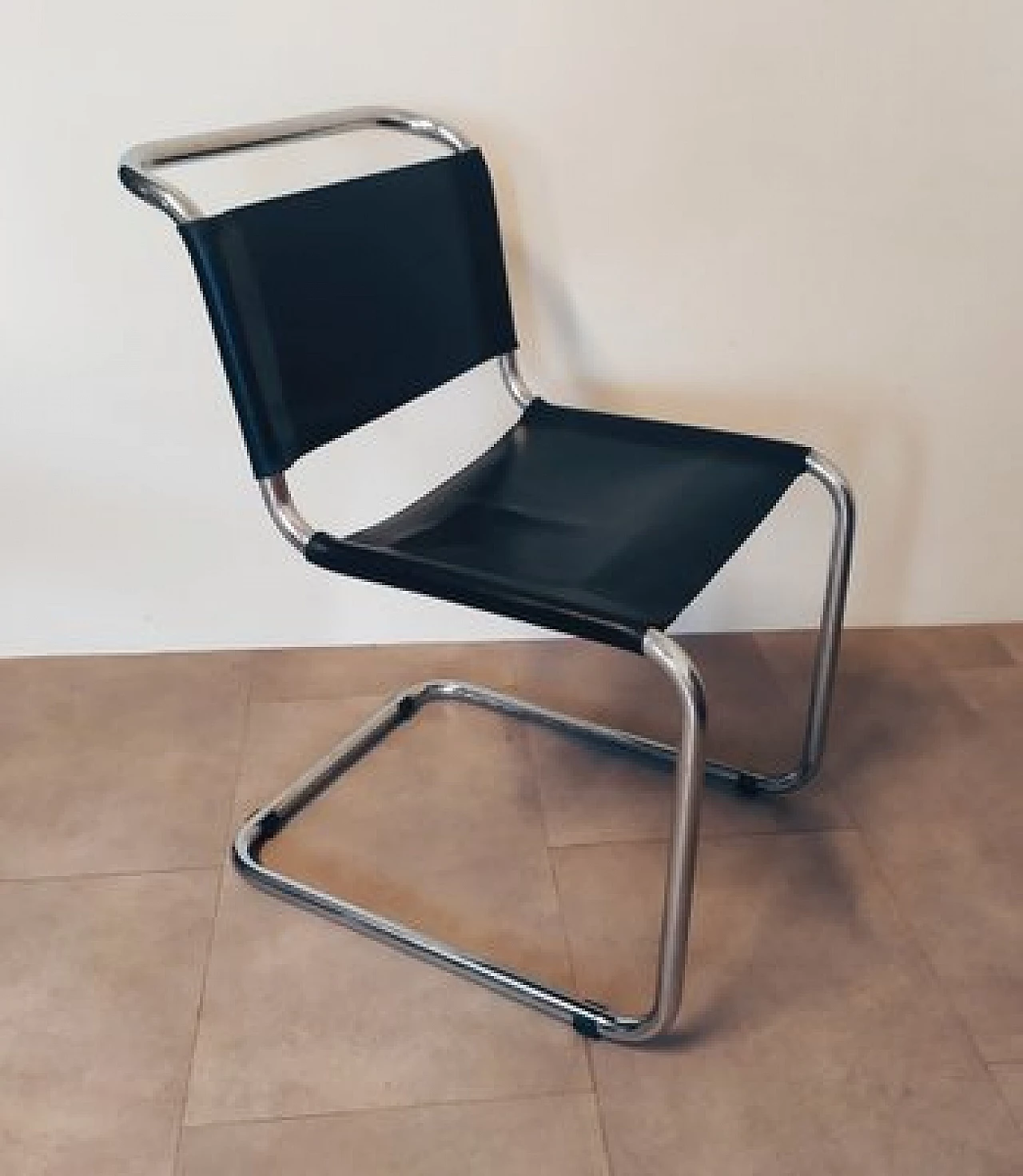 Pair of Bauhaus chairs by Marcel Breuer for Gavina, 1966 5