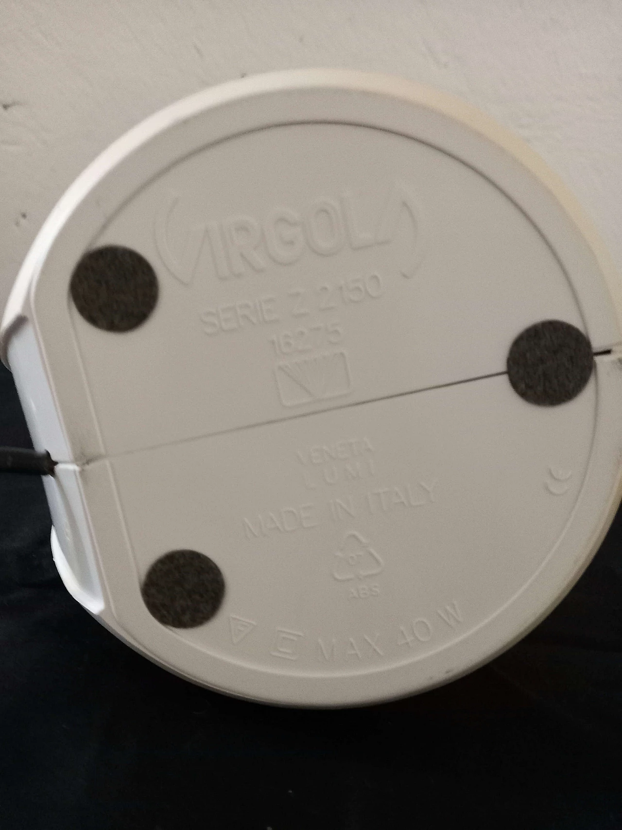 Lampada da tavolo Virgola di Veneta Lumi, anni '90 2