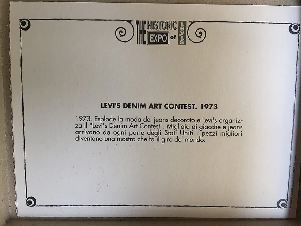 Collezione di cartoline Levi's, anni '90 5