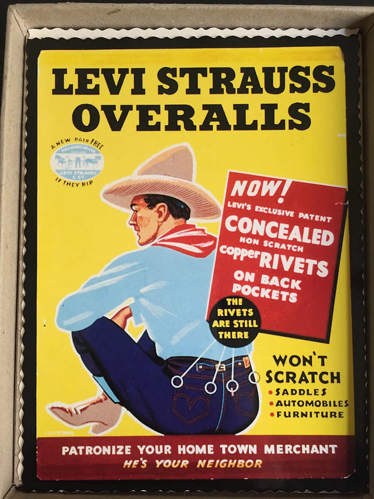 Collezione di cartoline Levi's, anni '90 20