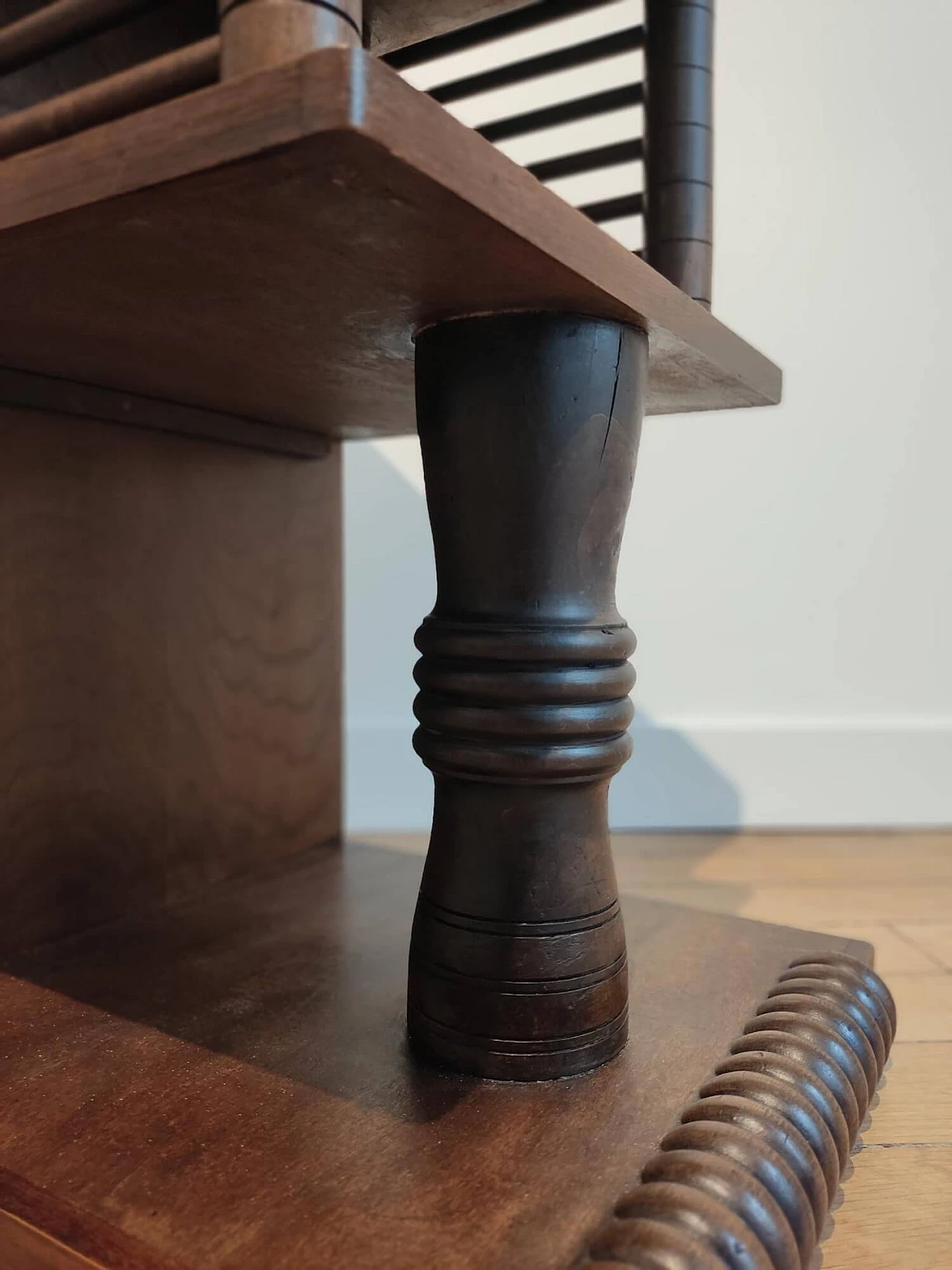 Regionalist wooden coffee table attributed to Charles Dudouyt, 1930s 5