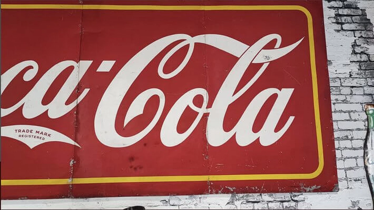 Insegna Coca Cola canadese, 1957 4