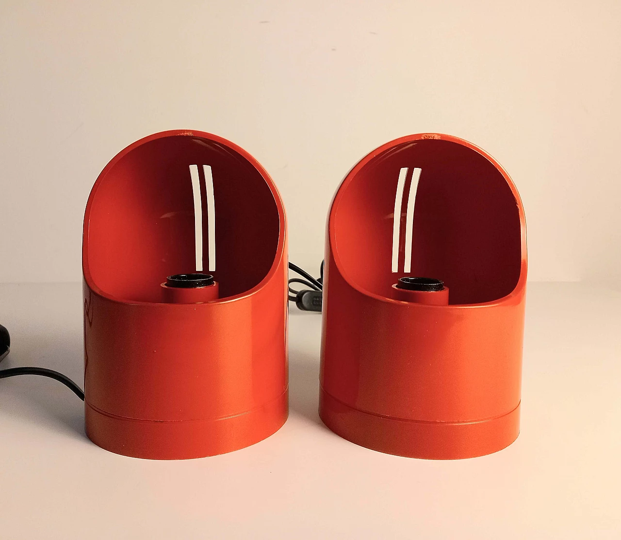 Pair of lamps by Makio Hasuike for Gedy, 1980s 1