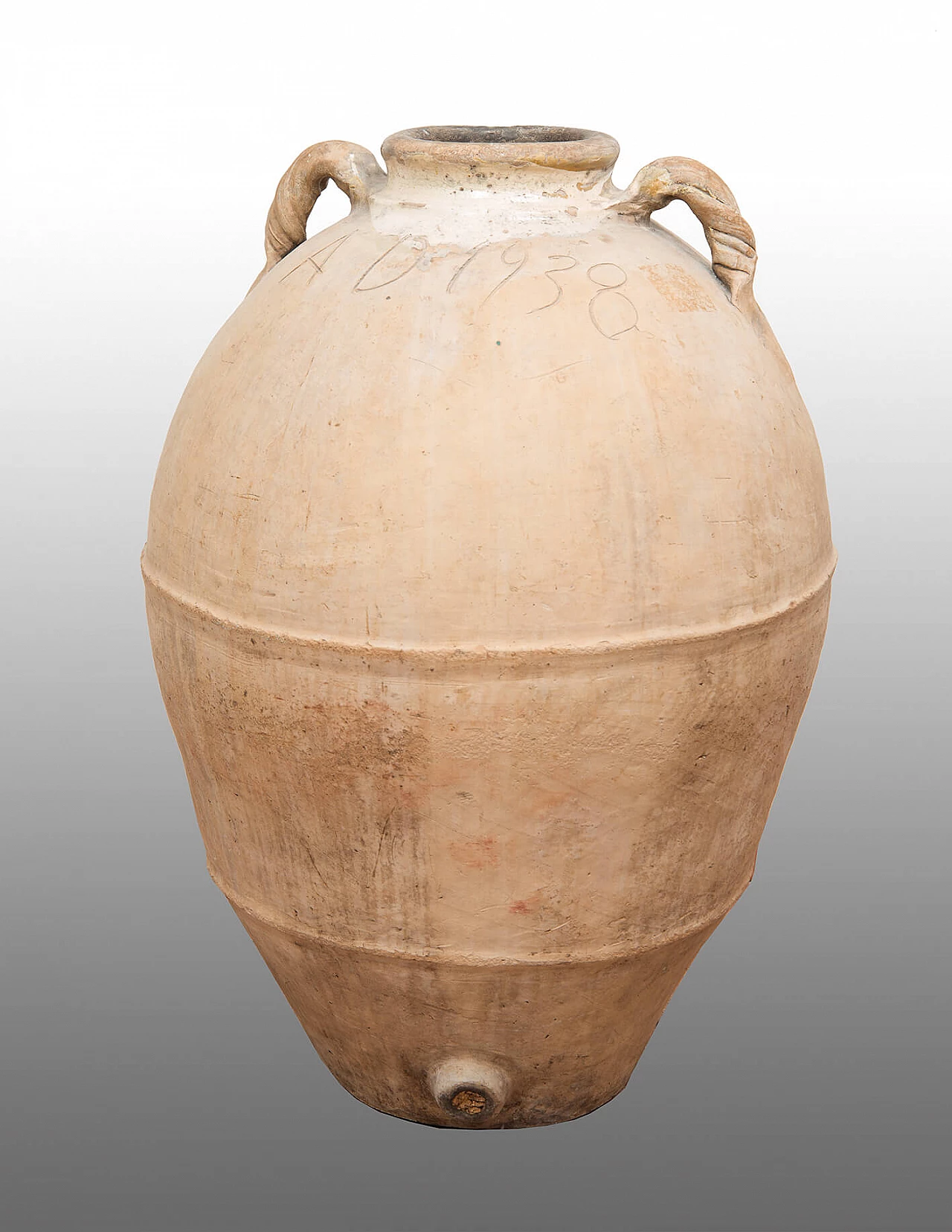 Terracotta amphora with twist handles, 1930s 1