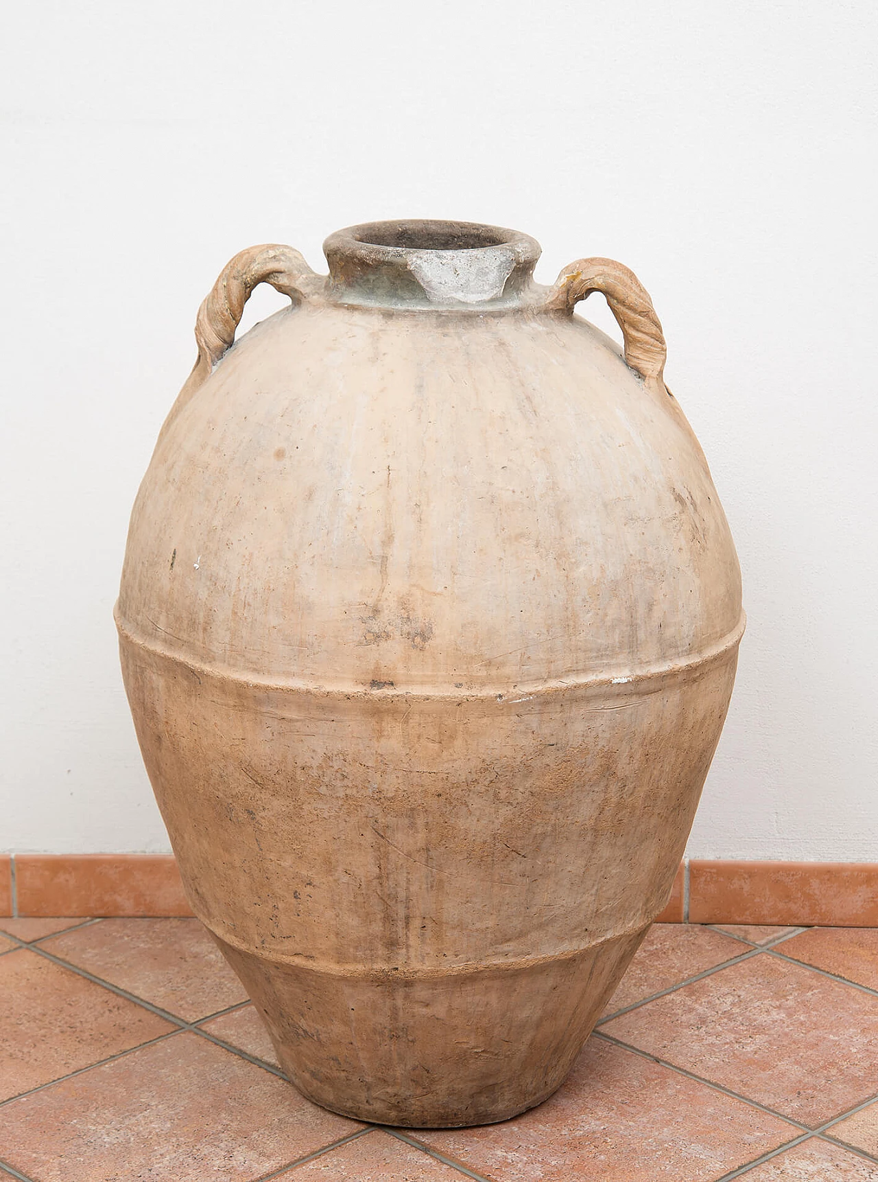 Terracotta amphora with twist handles, 1930s 5