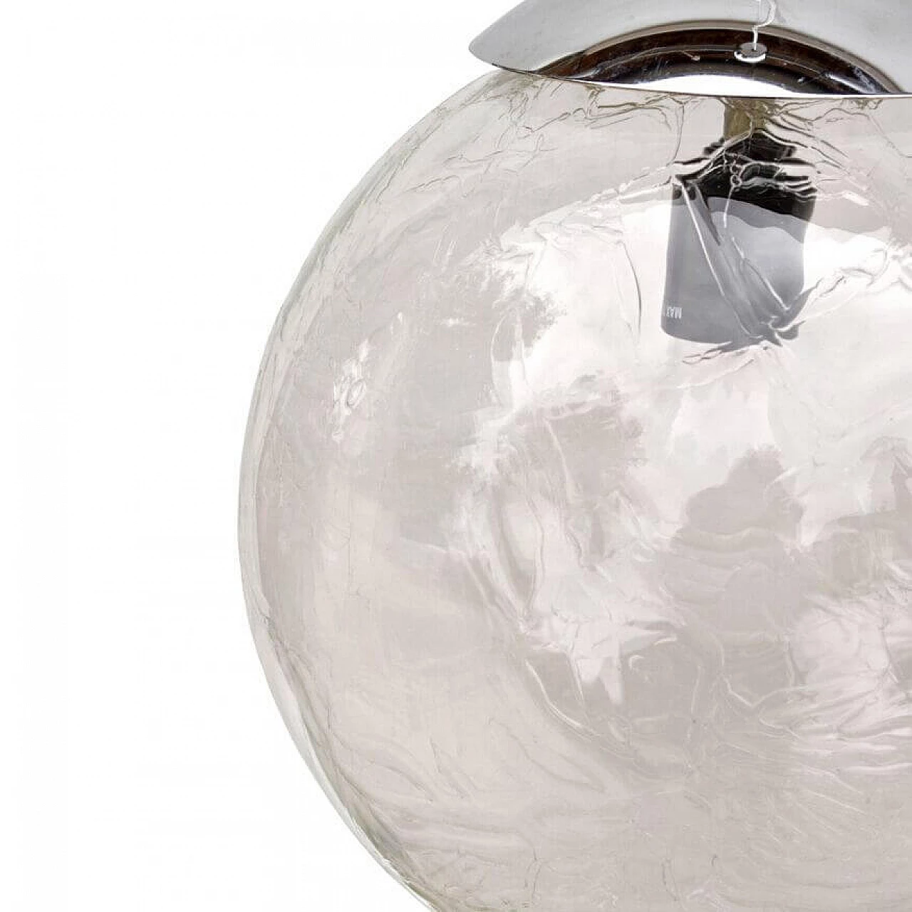 Polam Wrocław glass pendant lamp, 1970s 16