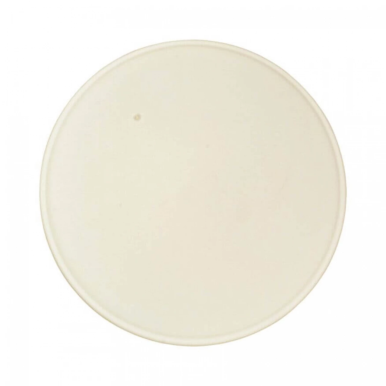 White glass ceiling lamp by Penko Pieńsk, 1970s 20