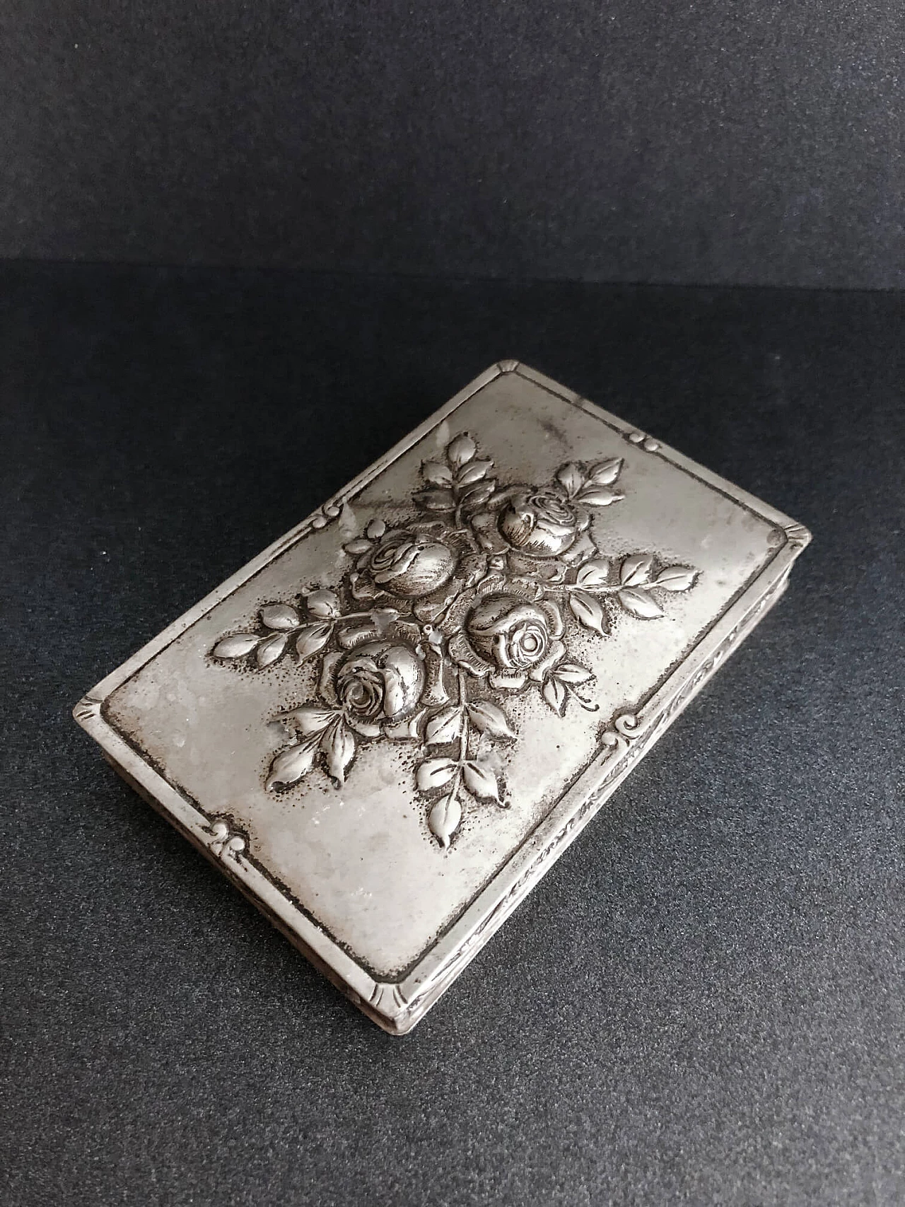 Silver 800 box, mid-19th century 1