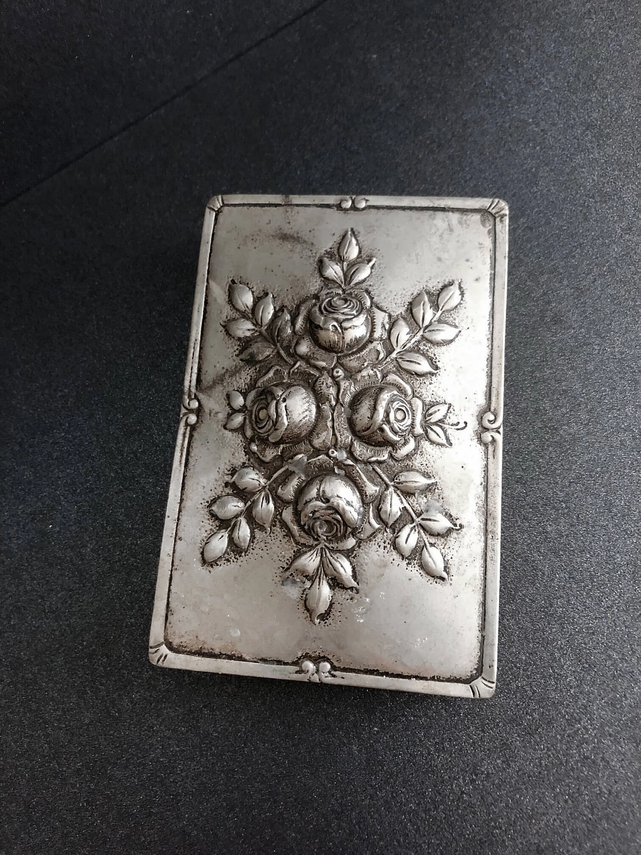 Silver 800 box, mid-19th century 3