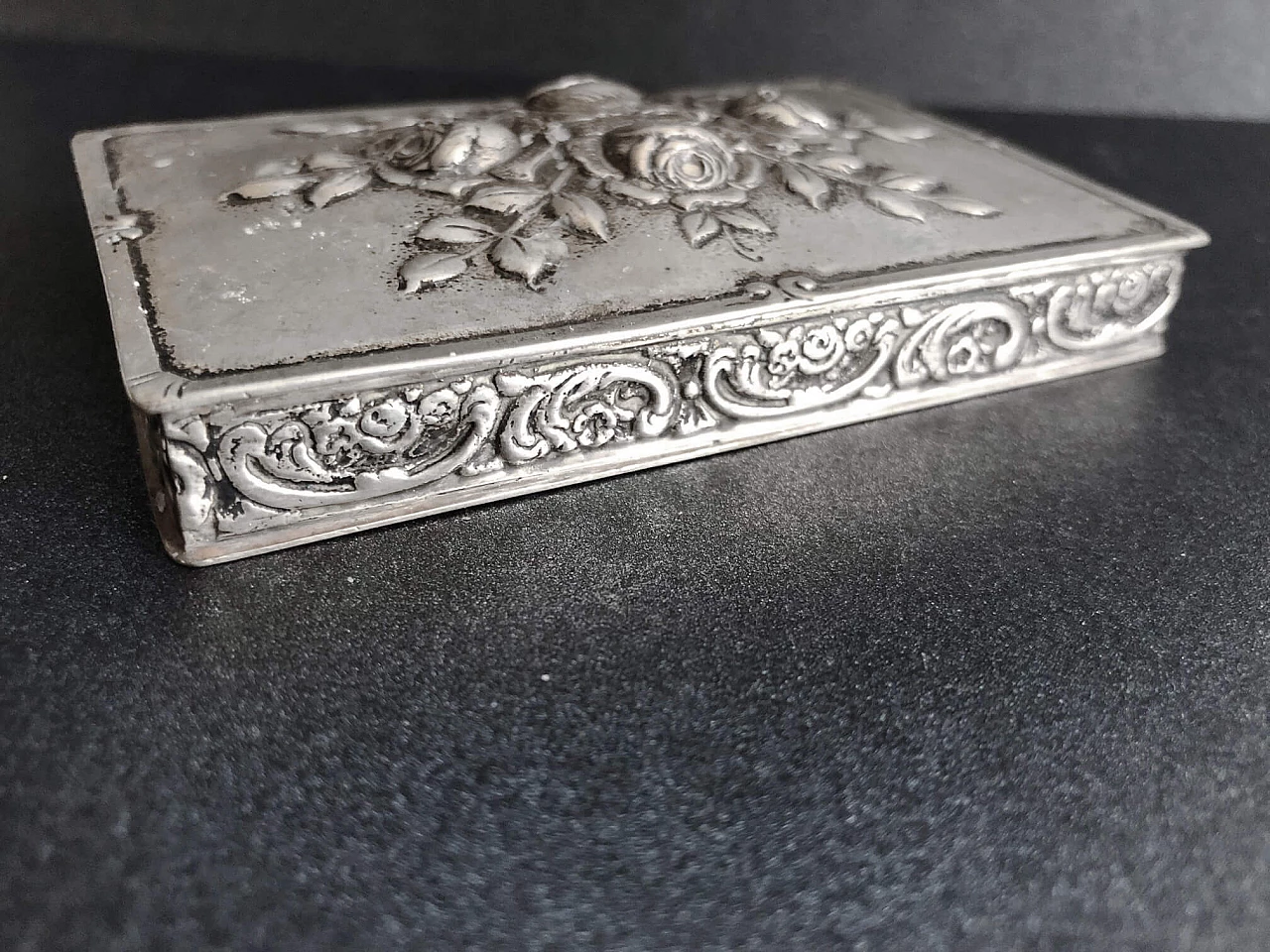 Silver 800 box, mid-19th century 7