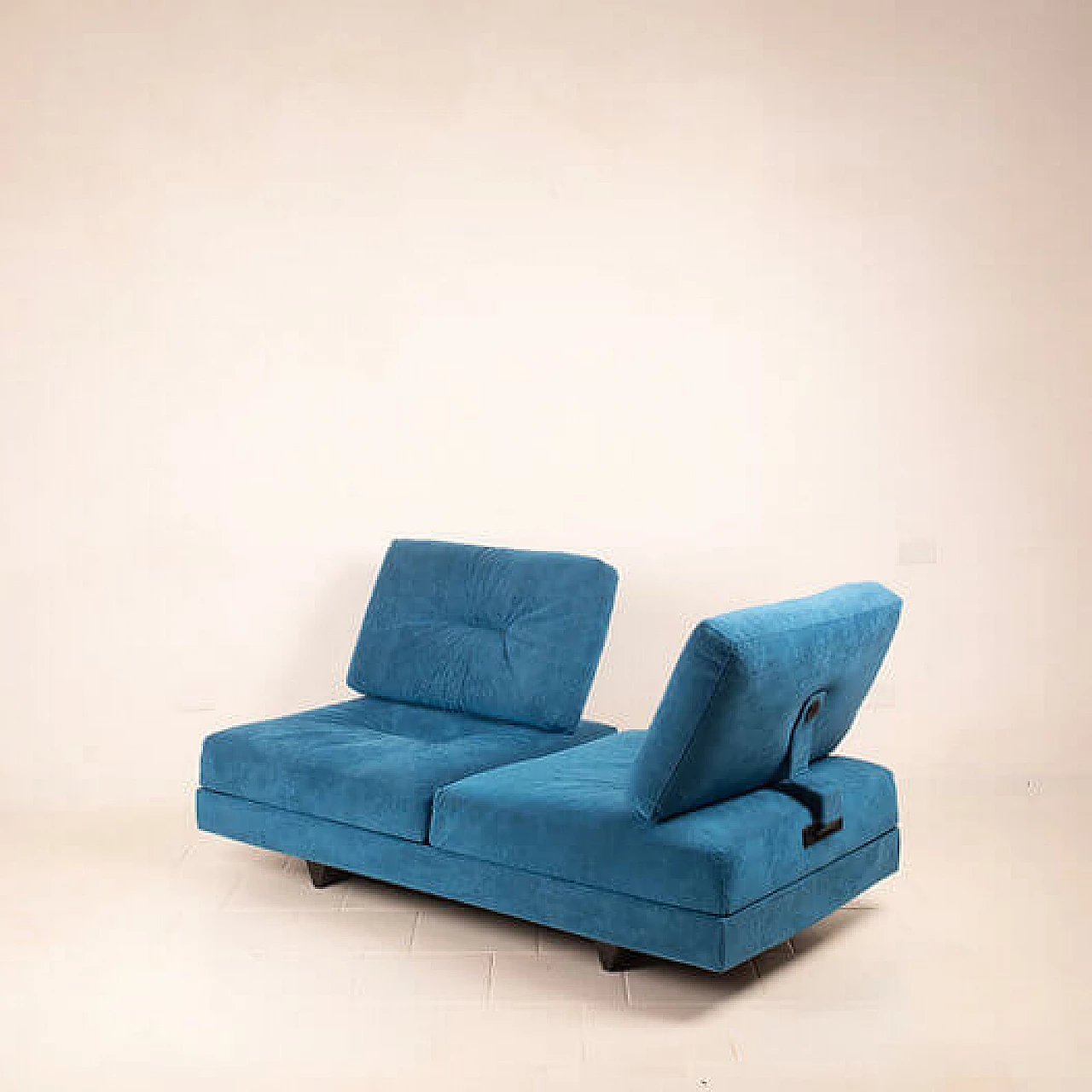 Editor two-seater sofa by Mauro Lipparini for Saporiti Italia, 1970s 1