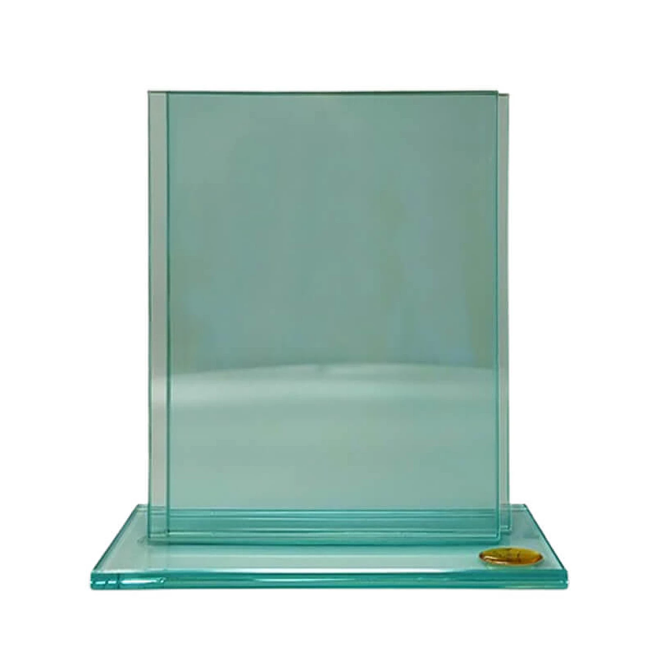 Crystal photo frame by Gianfini, 1970s 1