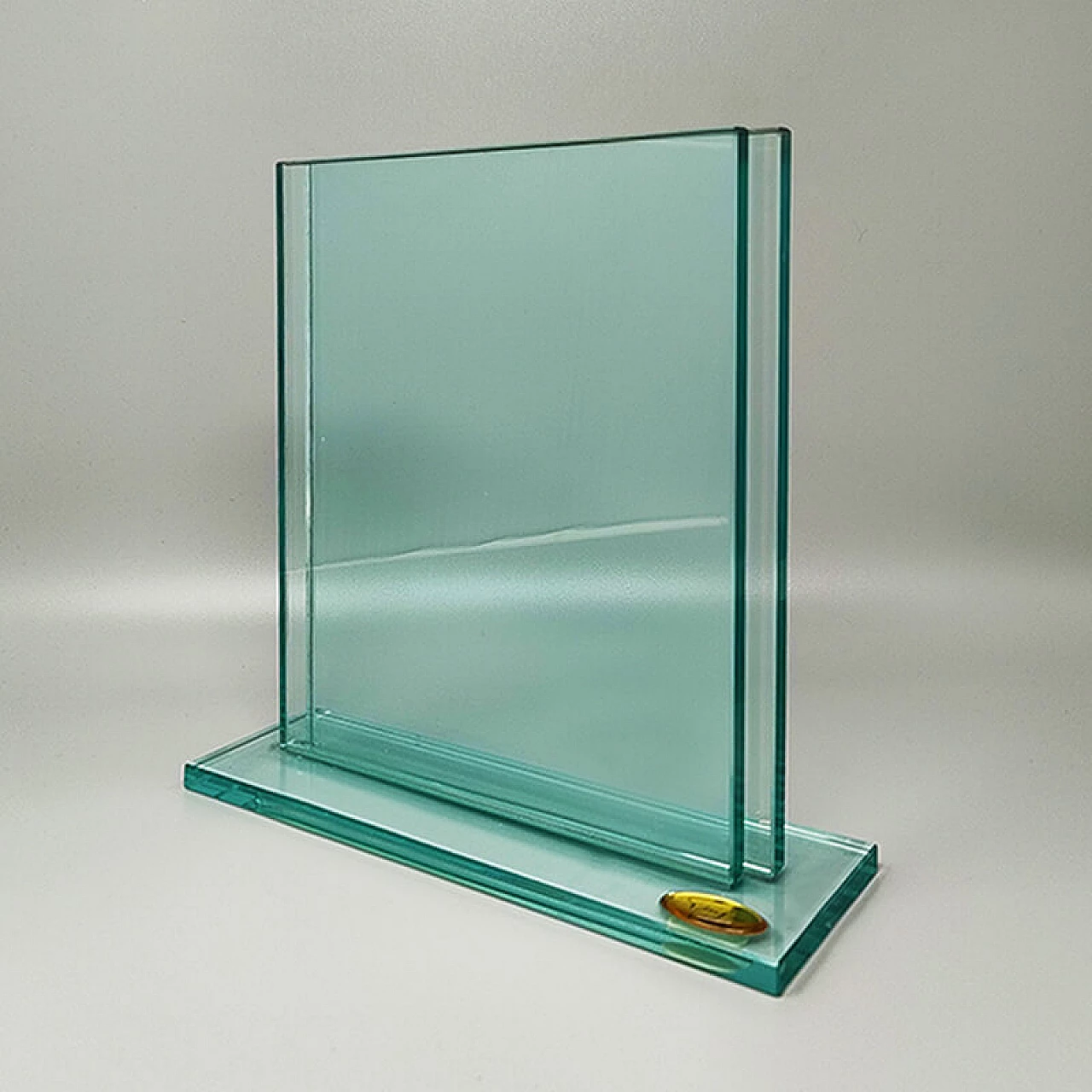 Crystal photo frame by Gianfini, 1970s 4