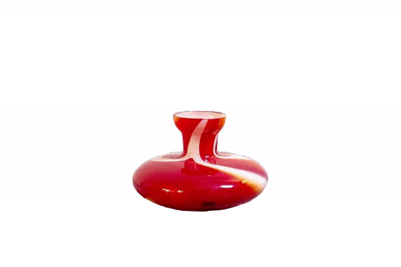 Murano glass vase by Carlo Moretti for Moretti, 1960s 9
