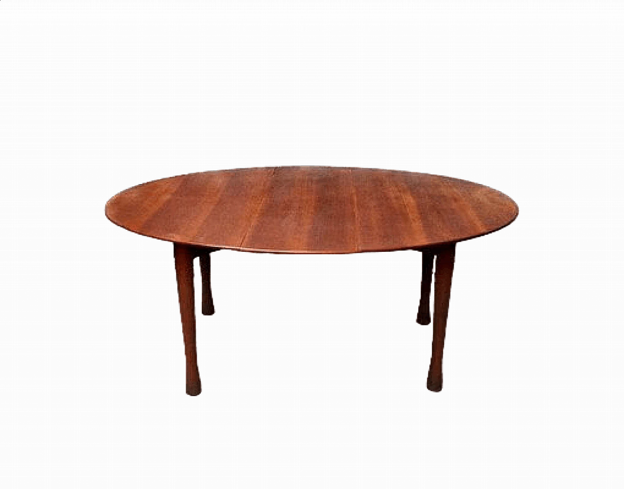 Babe oval table in cherry wood by Vico Magistretti for ICF De Padova, 1988 13