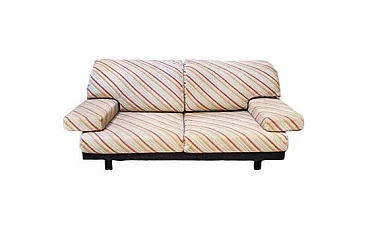 Sofa in Missoni fabric by Giovanni Offredi for Saporiti, 1970s