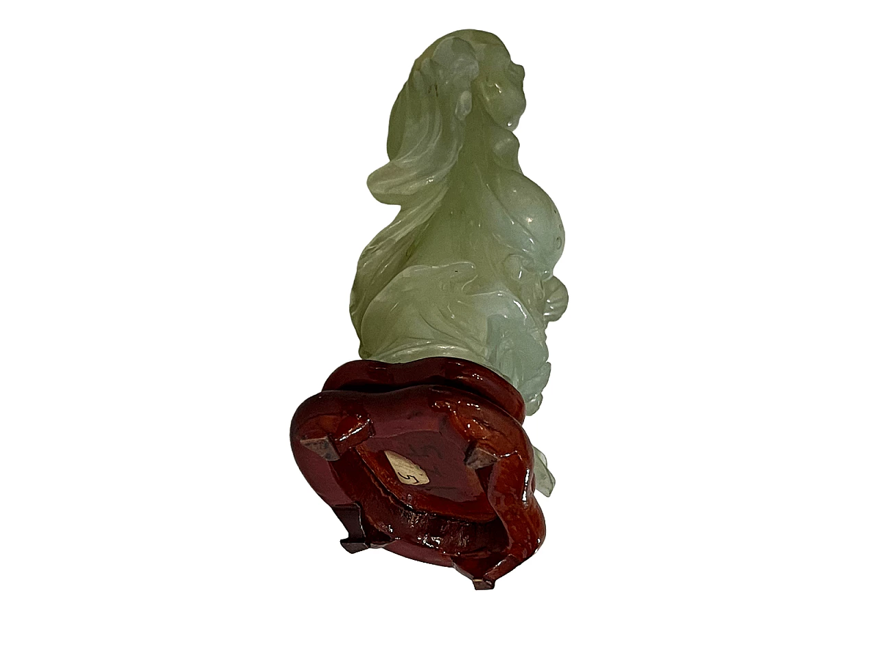 Statua in giada raffigurante Buddha 6