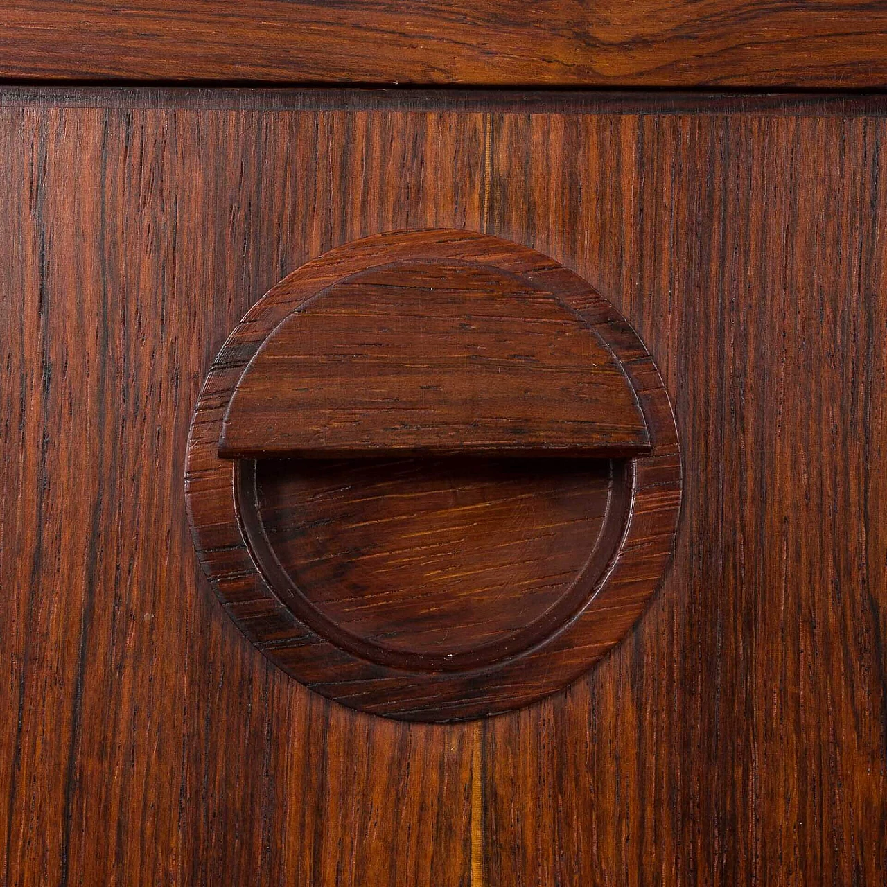 Four-bay rosewood bookcase by Rud Thygesen & Johnny Sorensen for Hansen & Guldborg, 1960s 15