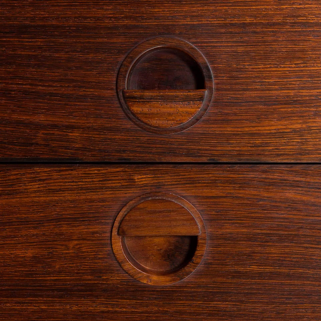 Four-bay rosewood bookcase by Rud Thygesen & Johnny Sorensen for Hansen & Guldborg, 1960s 24