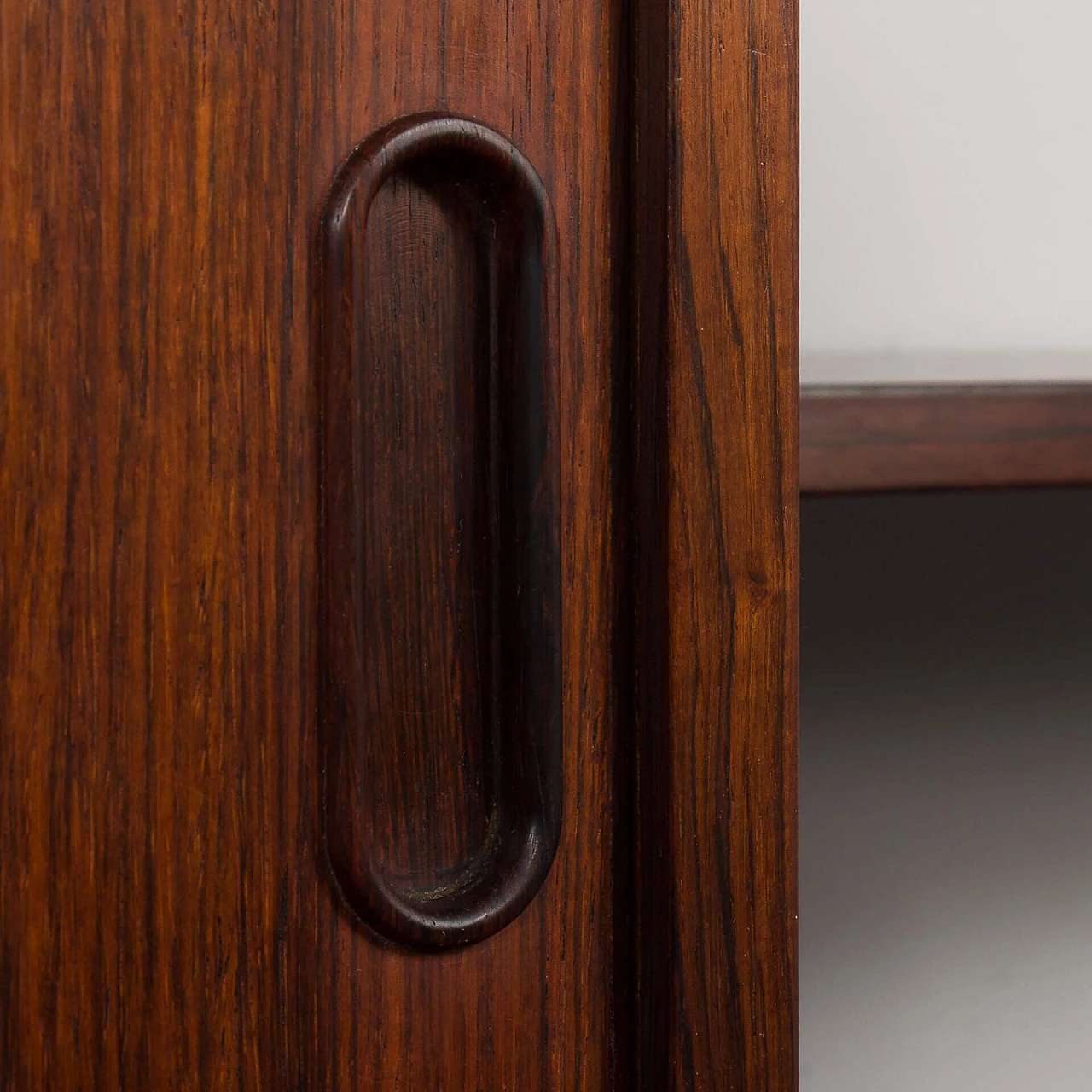 Four-bay rosewood bookcase by Rud Thygesen & Johnny Sorensen for Hansen & Guldborg, 1960s 25
