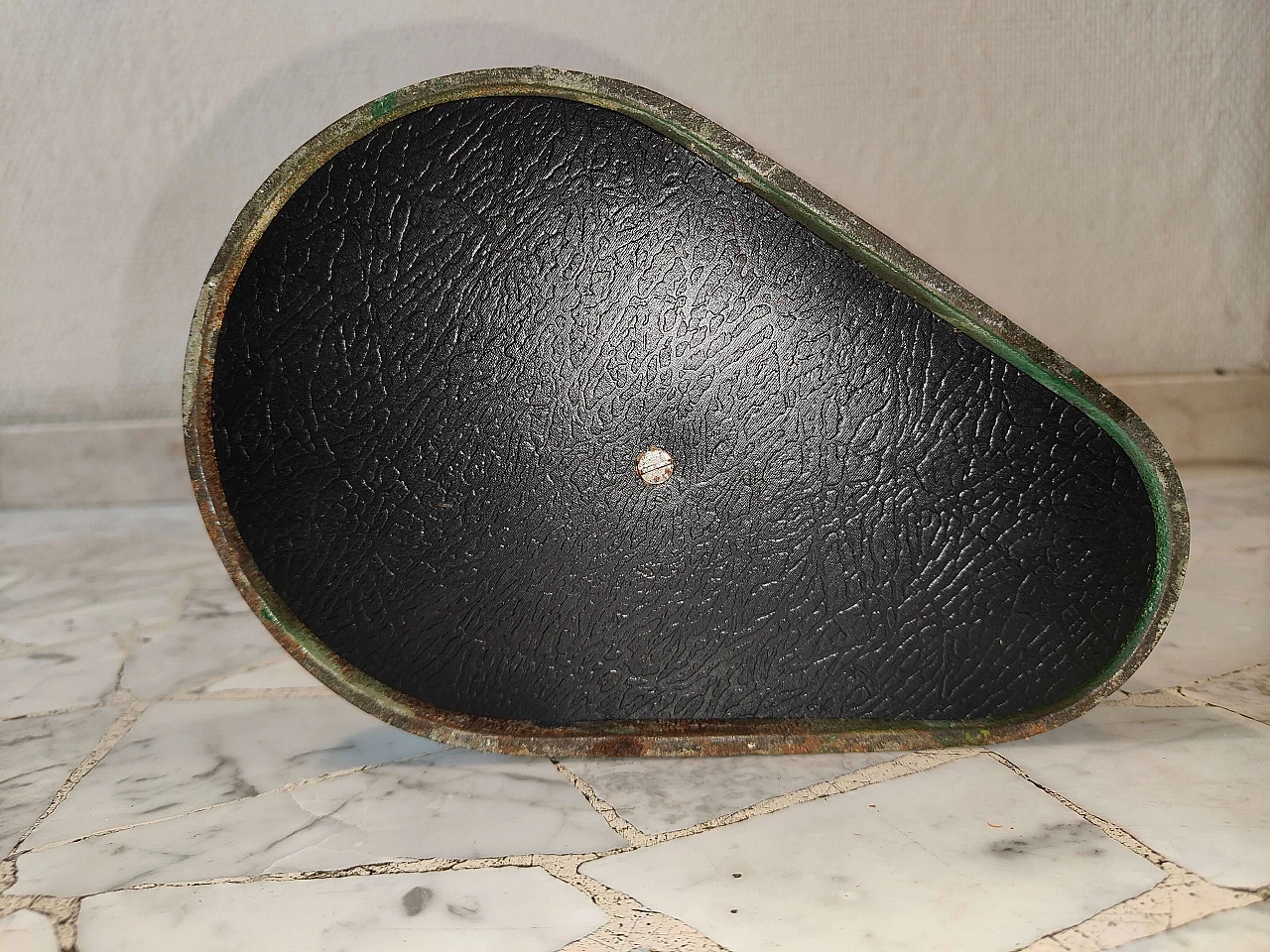 Lampada da tavolo ministero in metallo di Seminara, anni '50 8