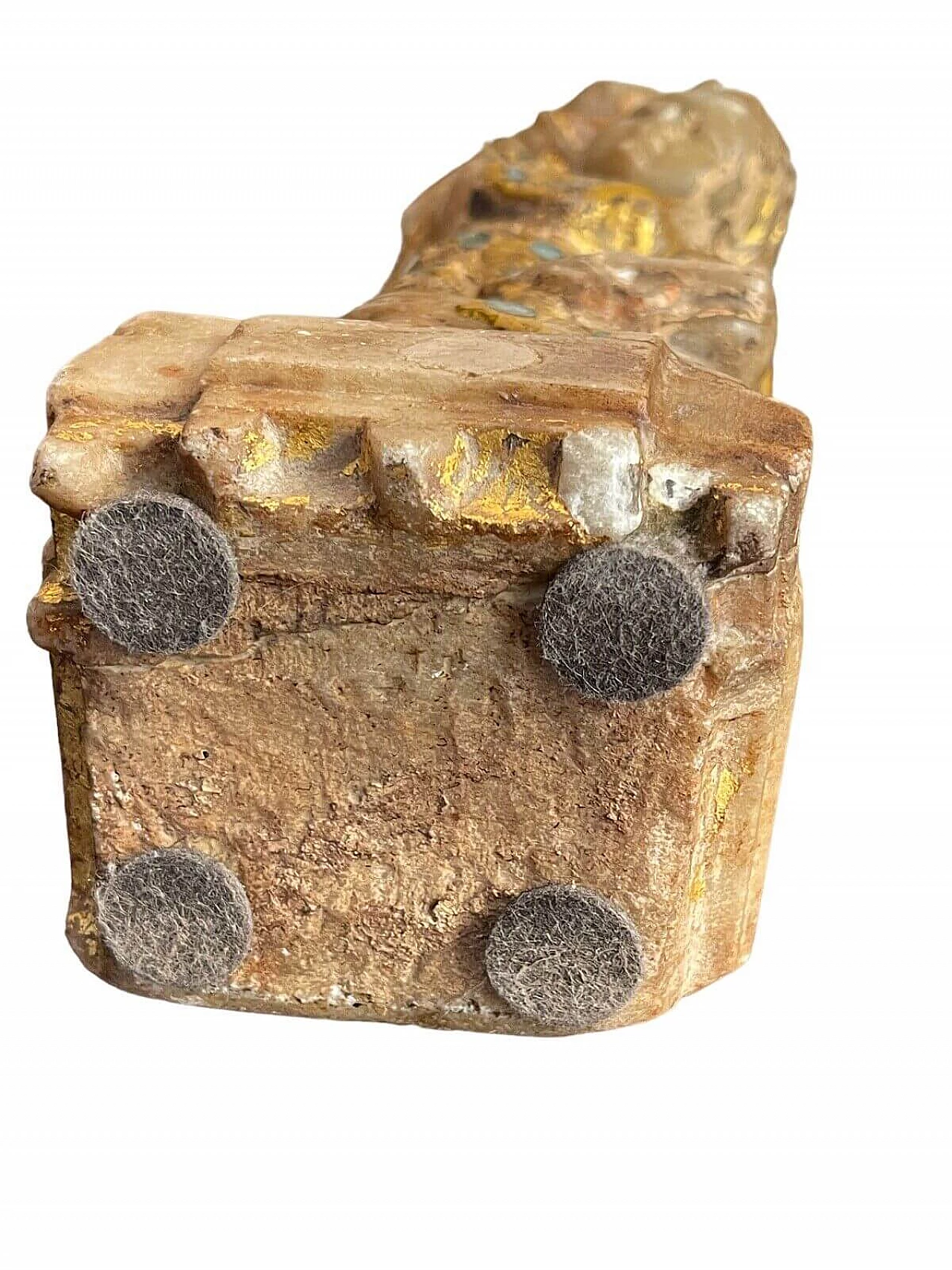 Indian alabaster and glass statue of dancing Apsara, 18th century 8