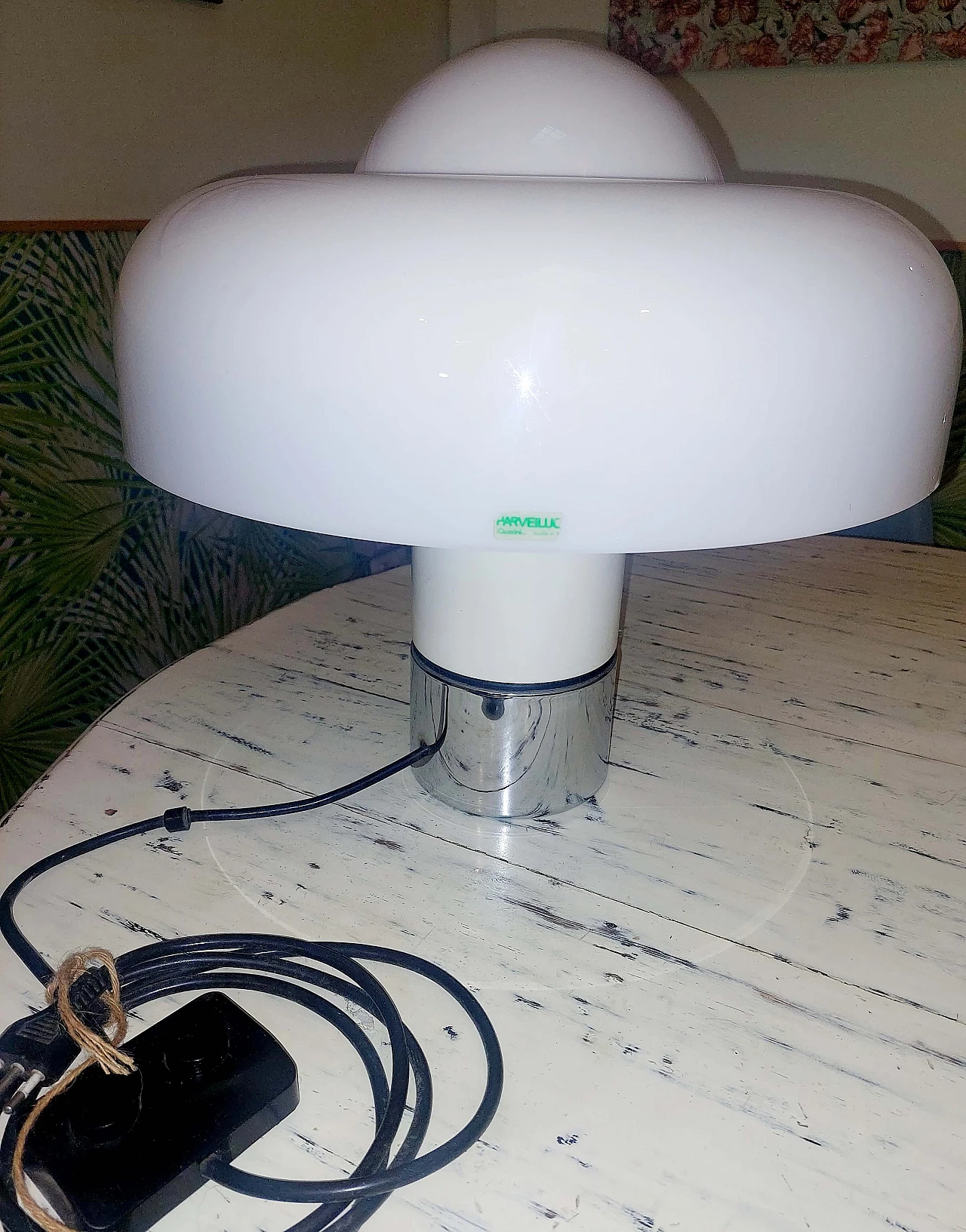 Brumbury table lamp by Luigi Massoni for Guzzini, 1970s 3