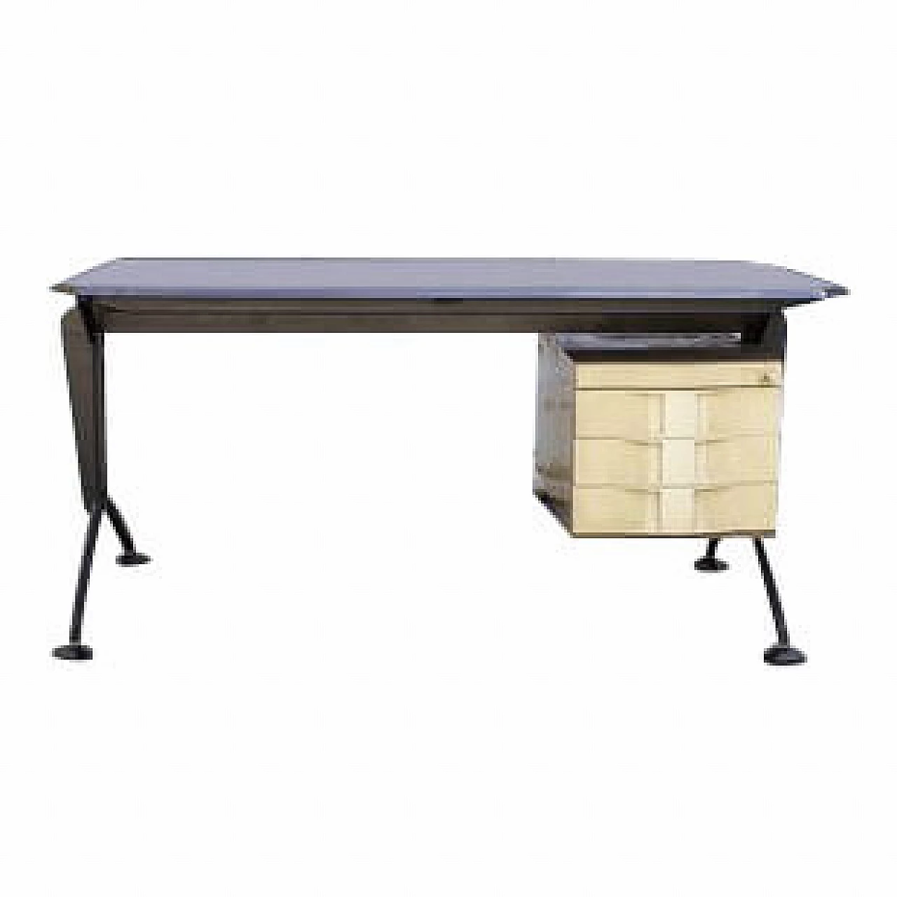 Arco desk with drawers by BBPR for Olivetti Synthesis, 1960s 16