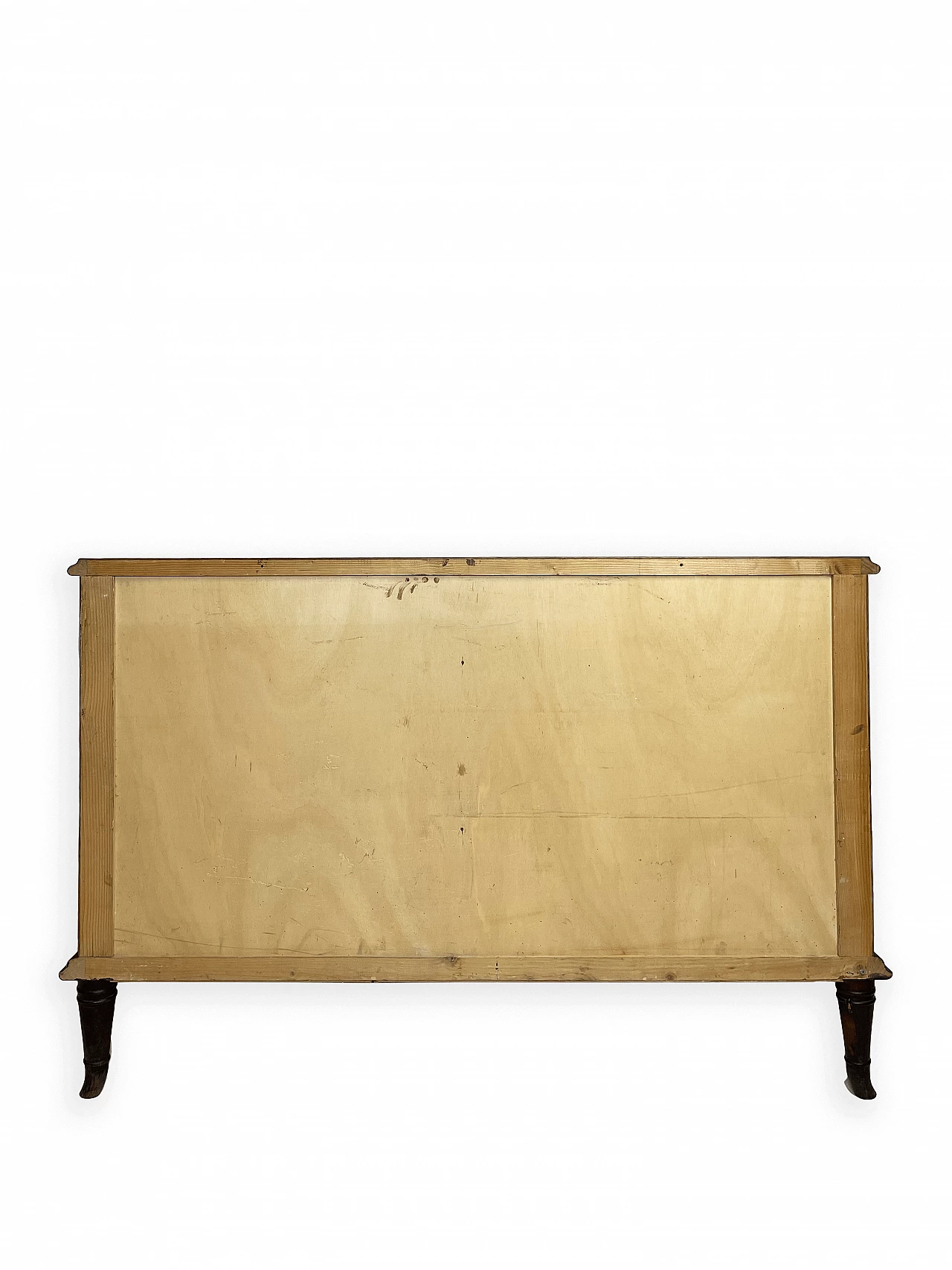 Walnut wavy-shaped chest of drawers, 1950s 12