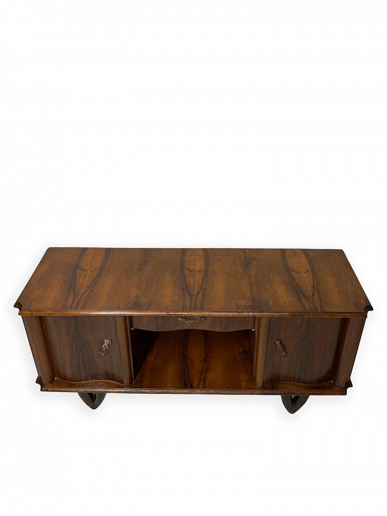 Credenza Art Déco fiorentina in legno, anni '40 5