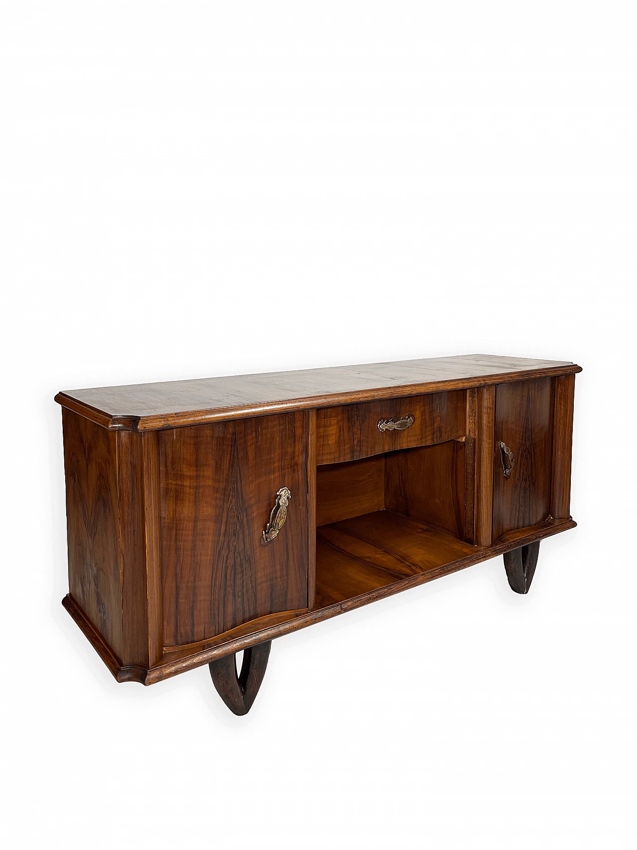 Credenza Art Déco fiorentina in legno, anni '40 9