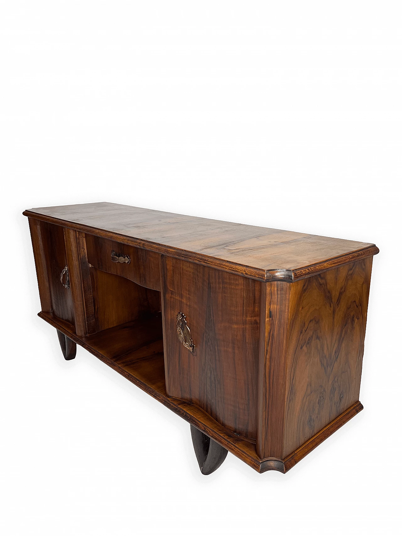 Credenza Art Déco fiorentina in legno, anni '40 14