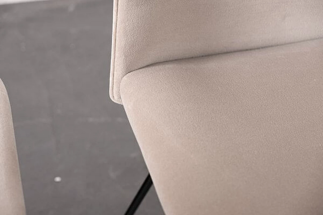 Coppia di sedie DU22 di Gastone Rinaldi per Rima, anni '50 4