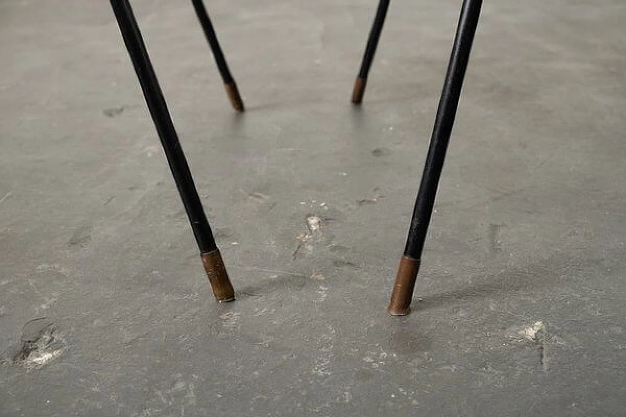 Coppia di sedie DU22 di Gastone Rinaldi per Rima, anni '50 11